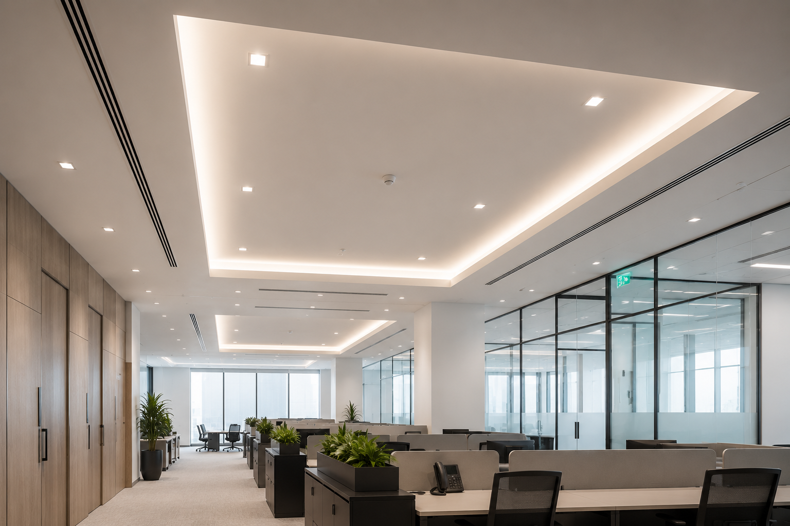 Ceiling System Applications — Riyadh