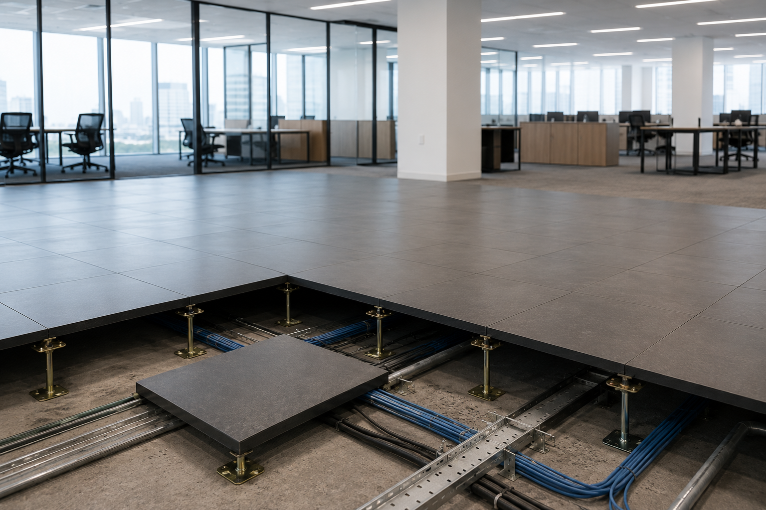 Raised Flooring Systems — Khobar